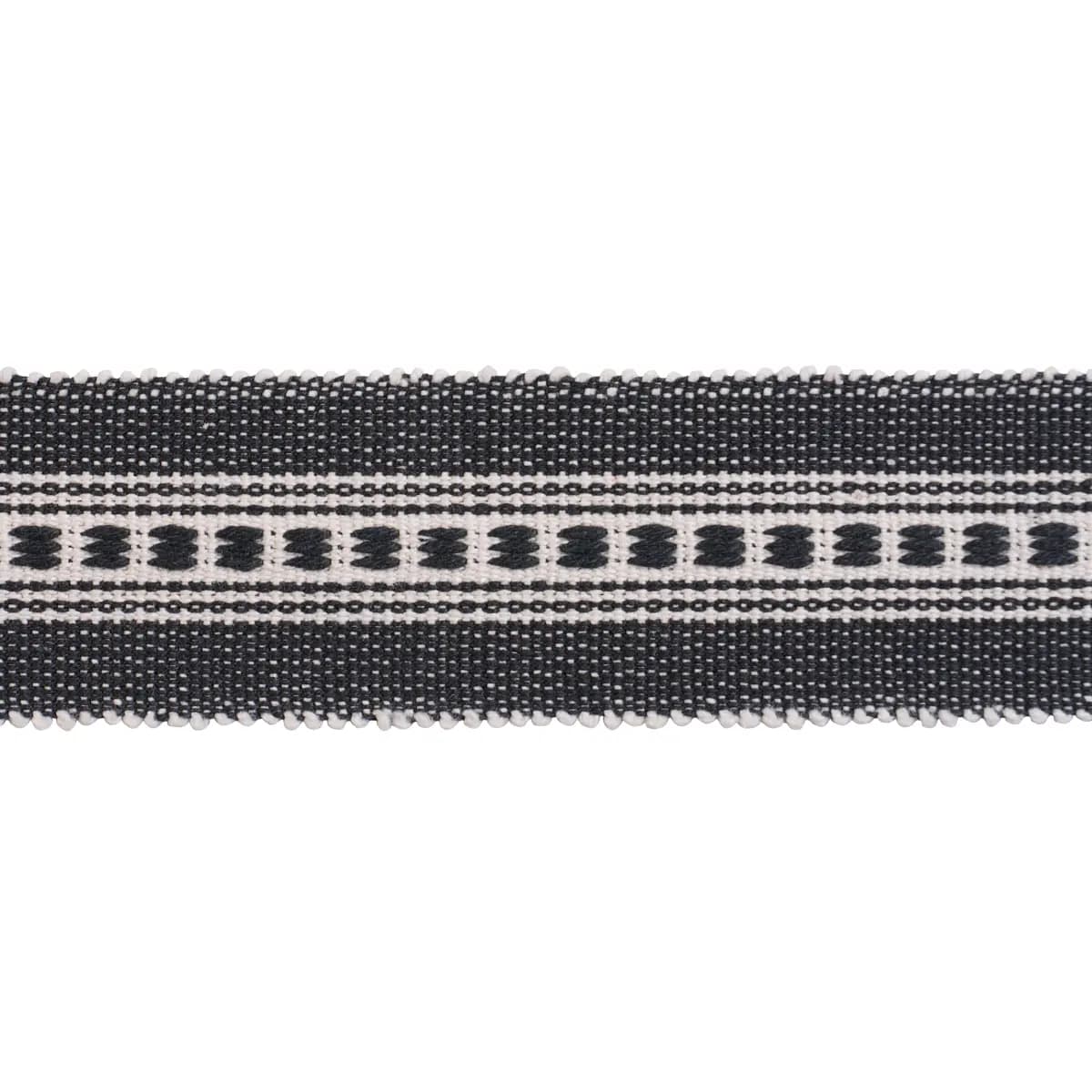 LUBECK TAPE NARROW_ CHARCOAL