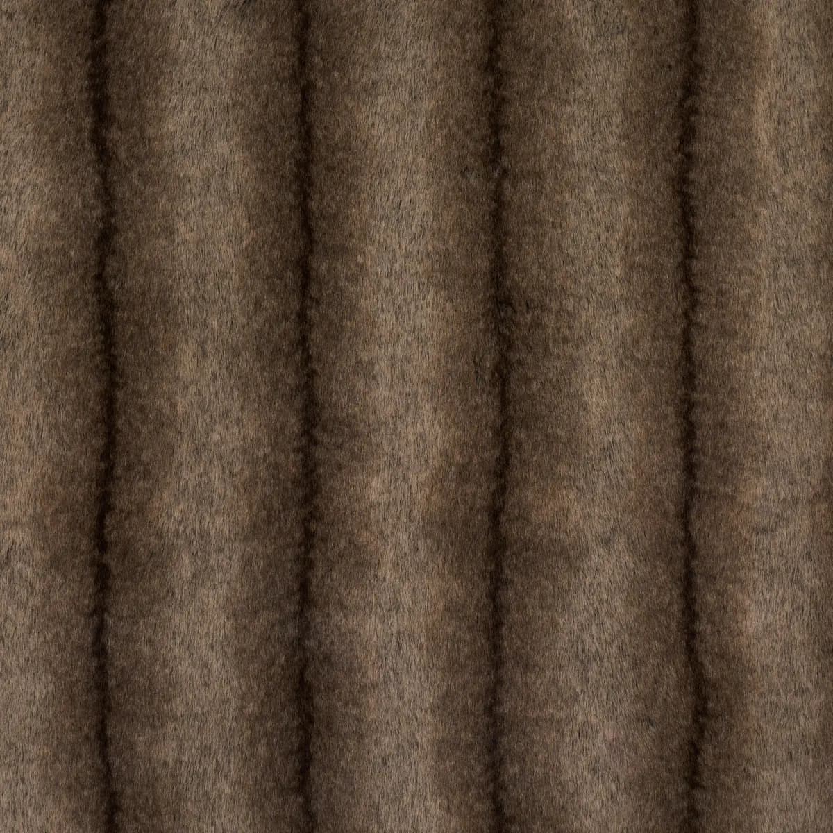 VERBIER FAUX FUR_ CHOCOLATE