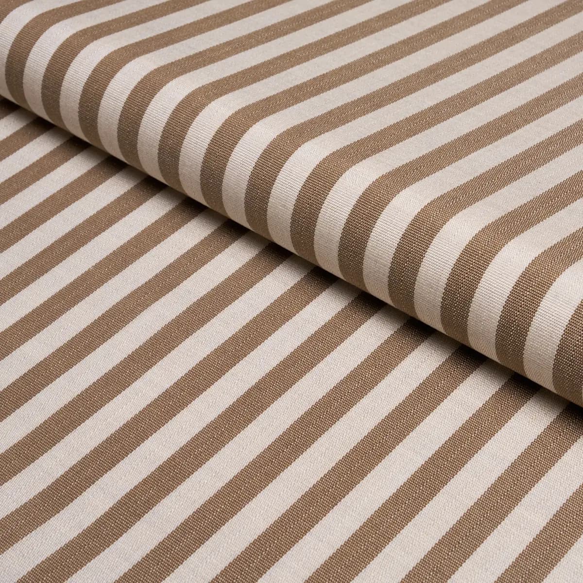 HANSON INDOOR/OUTDOOR STRIPE NARROW_ BROWN