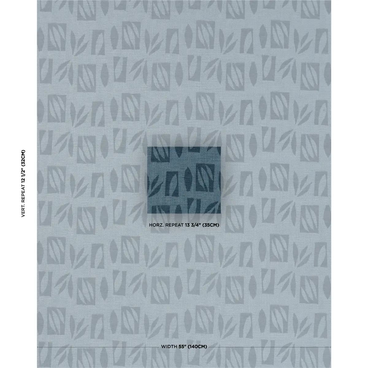 BANANA LEAF CUTOUT_ BLUE