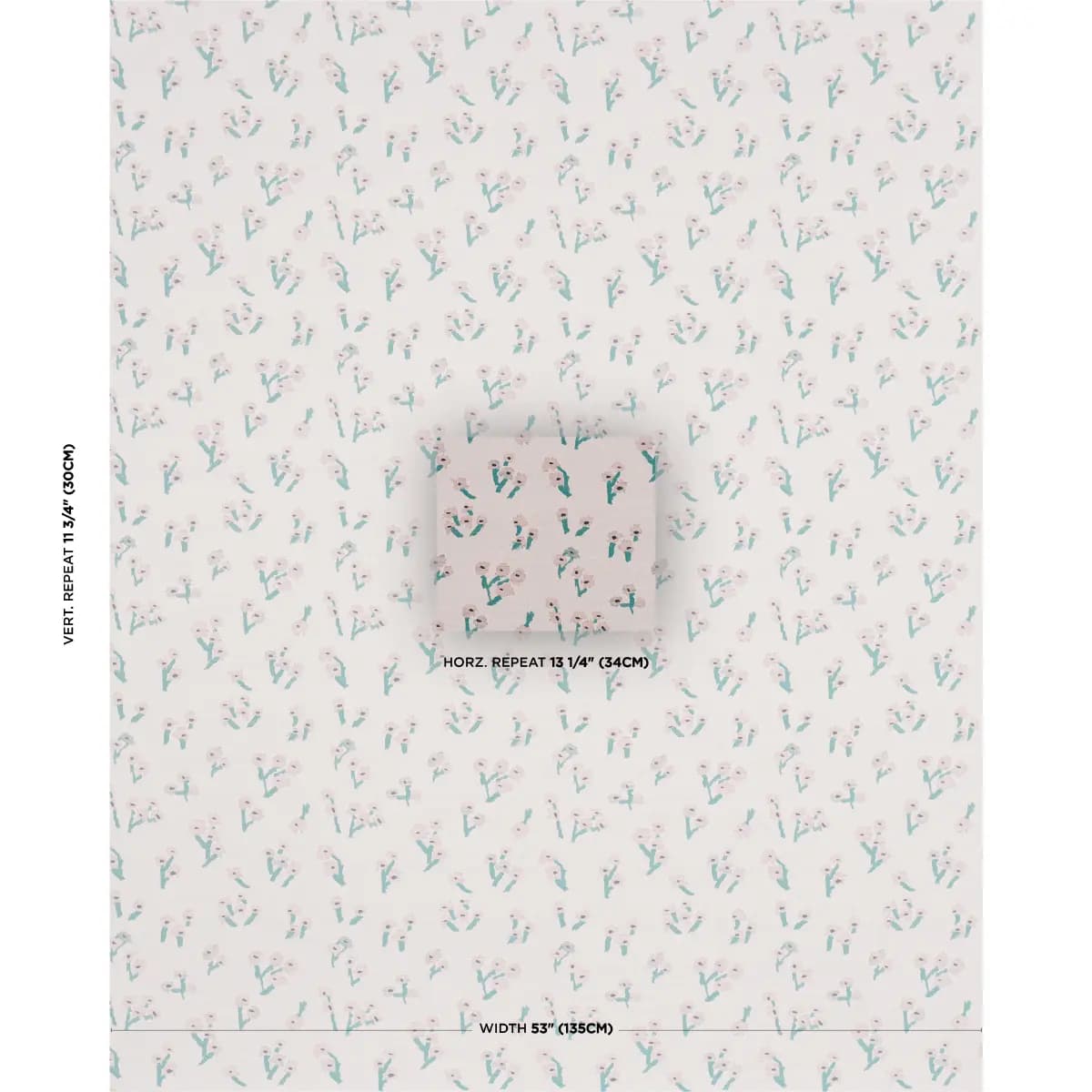 Rosie Posy Woven_ PINK