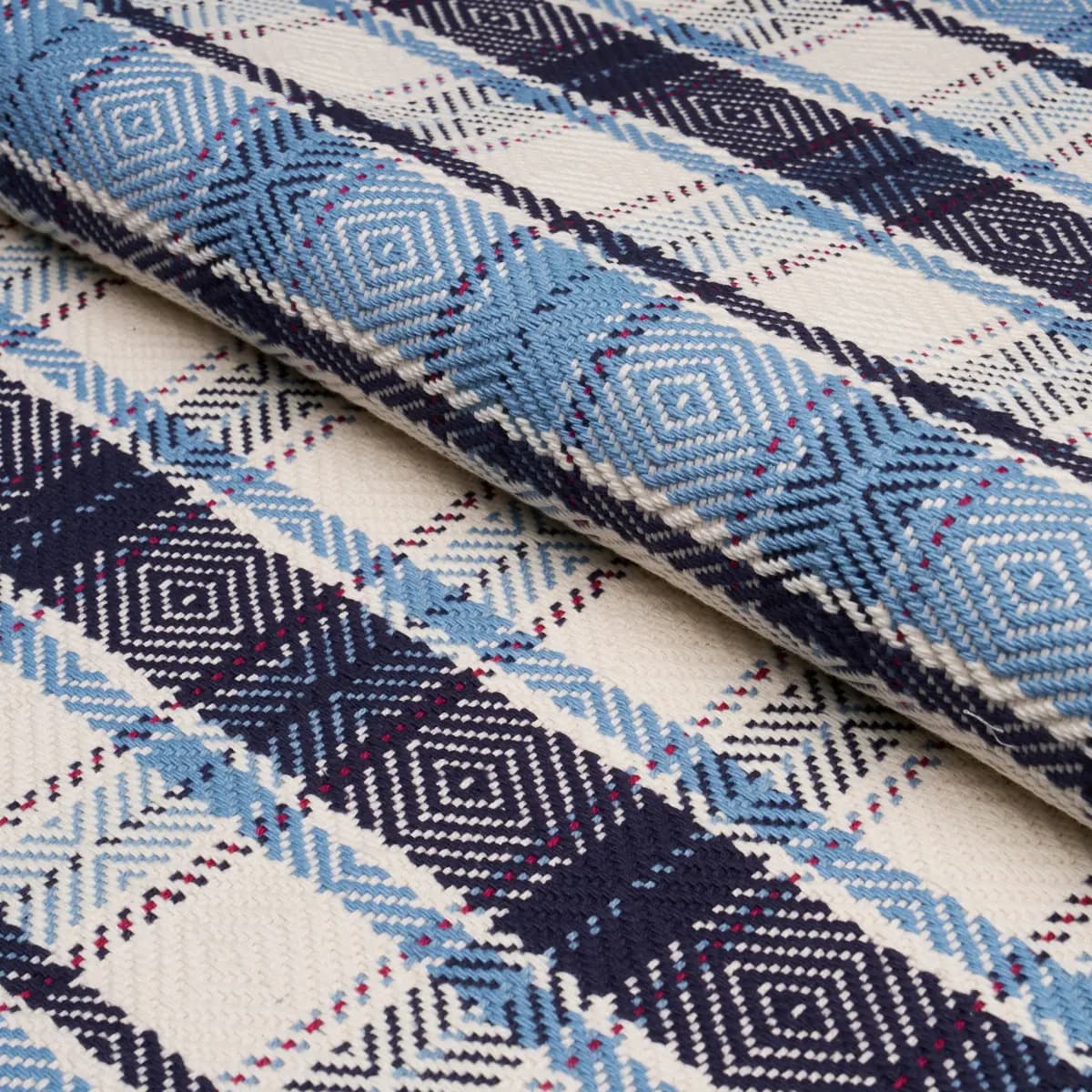 HEIDI PLAID_ INDIGO