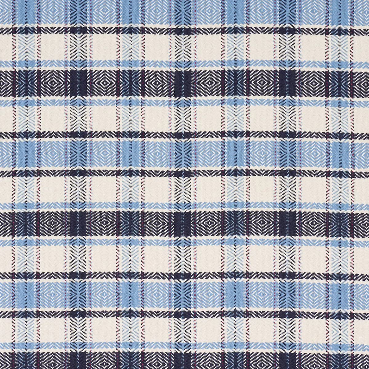 HEIDI PLAID_ INDIGO