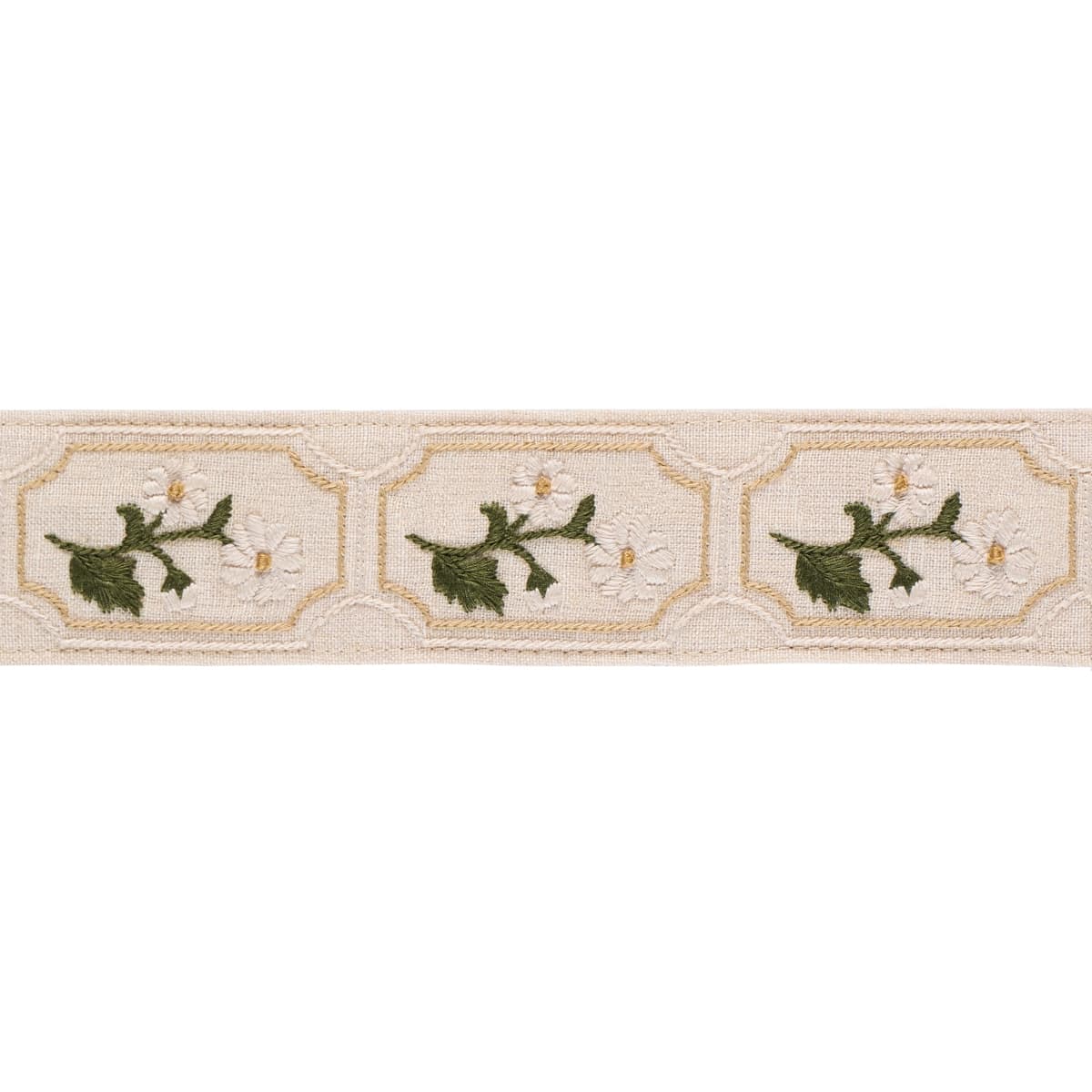 JOLIE HAND EMBROIDERED TAPE_ NEUTRAL