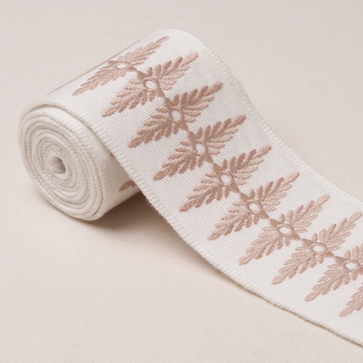 GENEVIEVE EMBROIDERED TAPE_ BLUSH