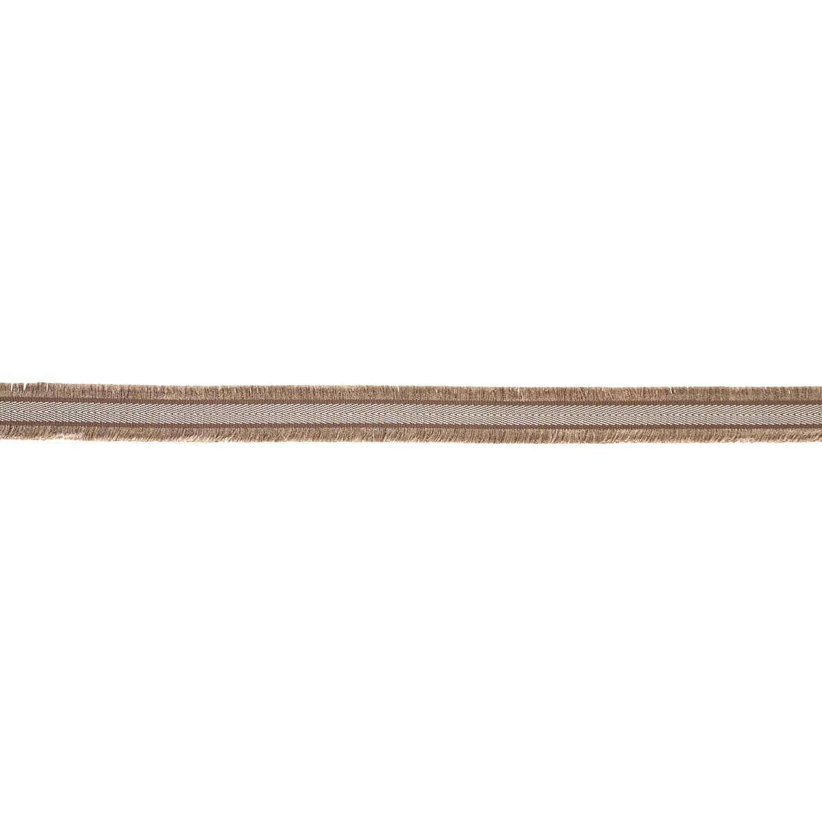 FELICITY FRINGE TRIM_ BROWN