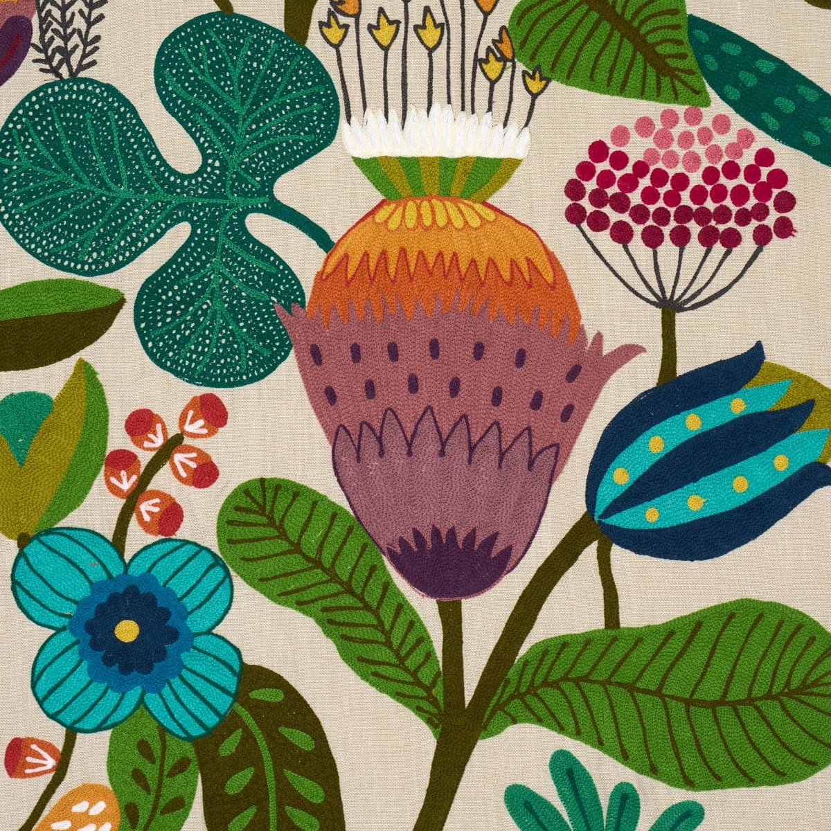 MODERN BOTANICAL EMBROIDERY_ PARADISE