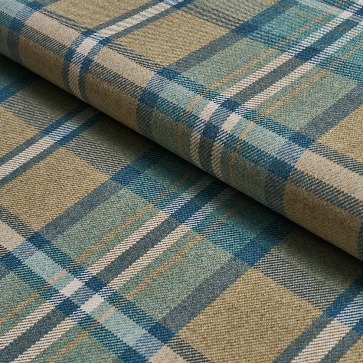 HARRIS MERINO PLAID_ LEAF