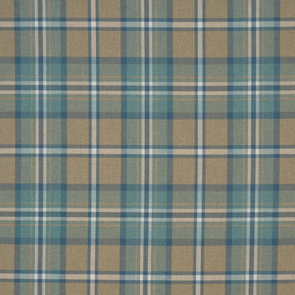 HARRIS MERINO PLAID_ LEAF