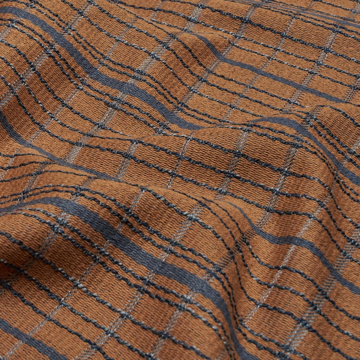 MERRICK PERFORMANCE PLAID_ SEPIA
