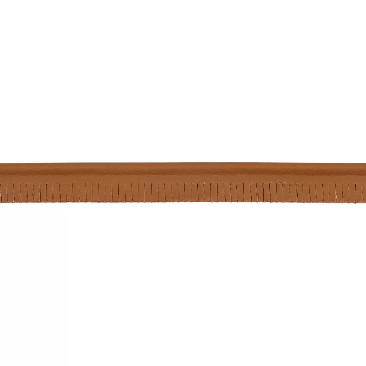 BURNHAM NARROW LEATHER PIPING_ CAMEL