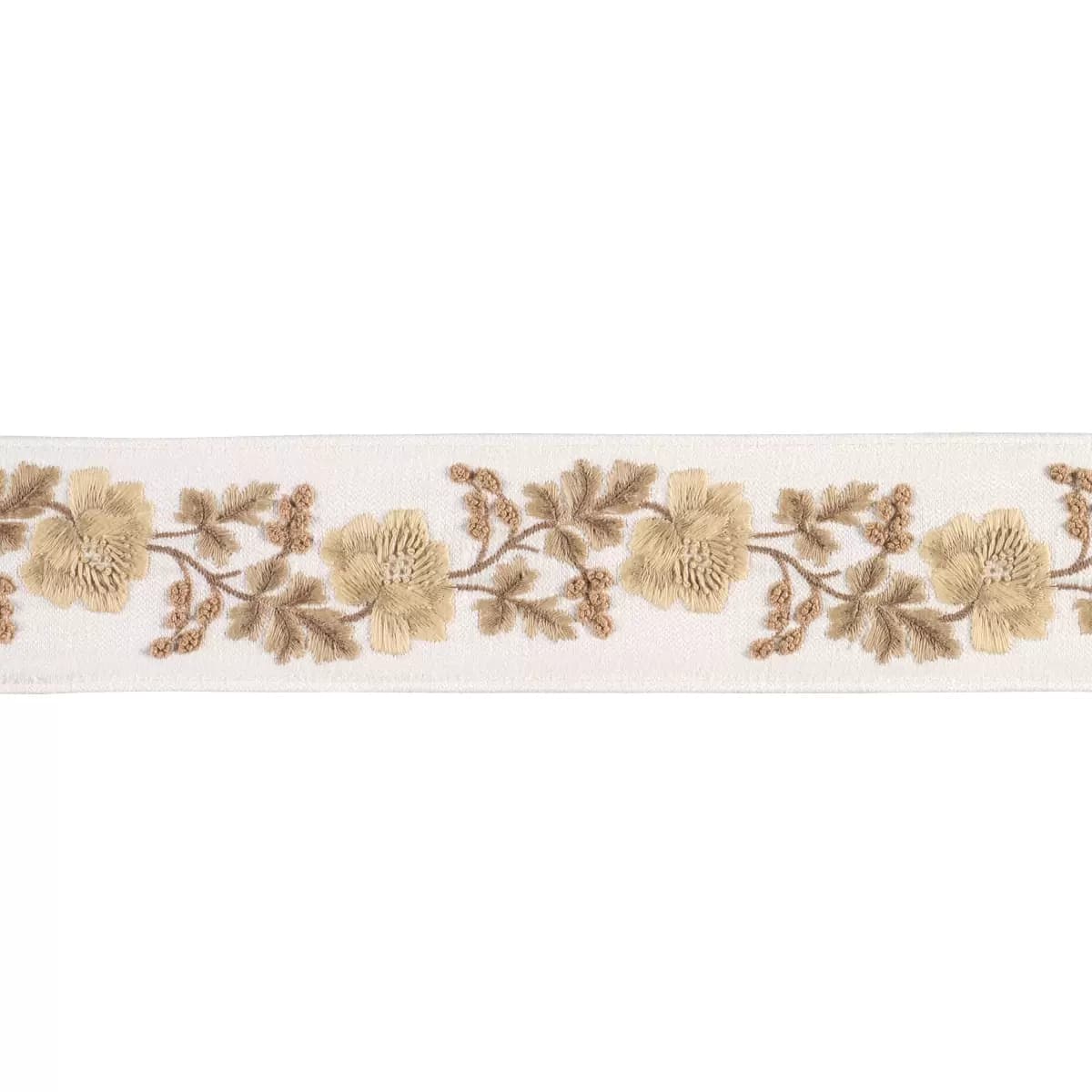 ELISE HAND-EMBROIDERED TAPE_ HARVEST