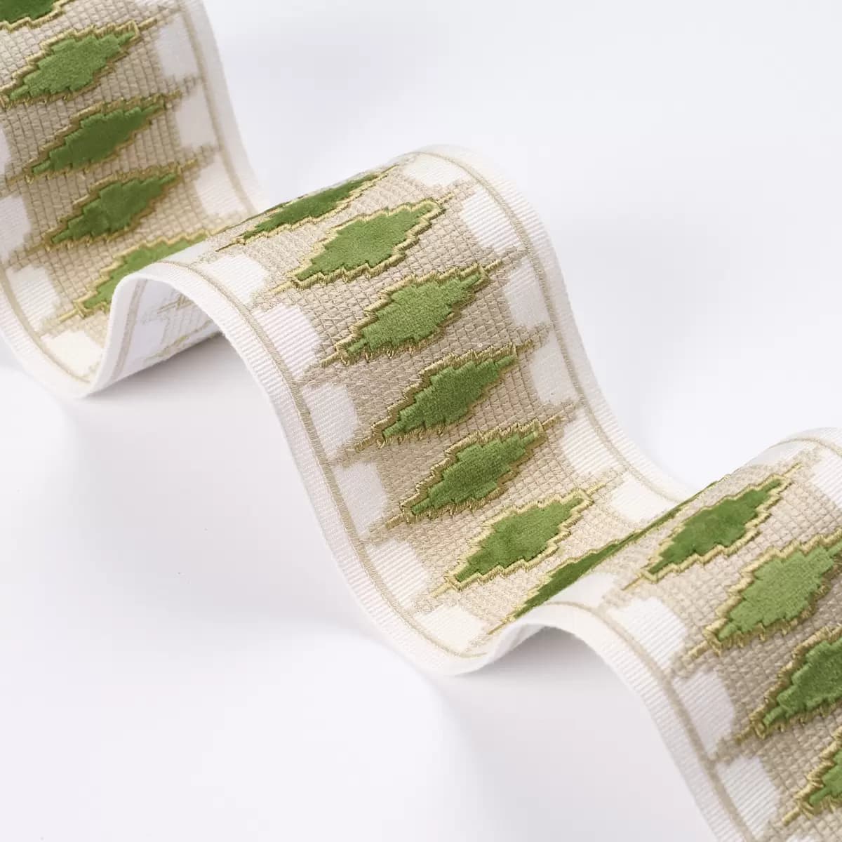 MIREILLE VELVET TAPE_ MOSS