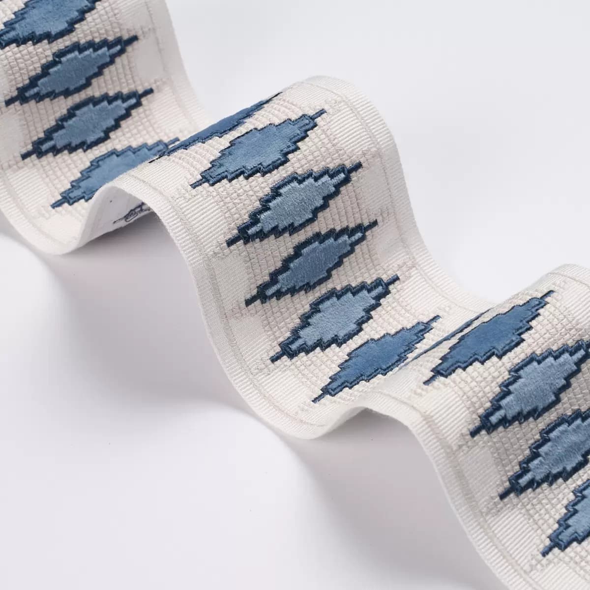 MIREILLE VELVET TAPE_ BLUE