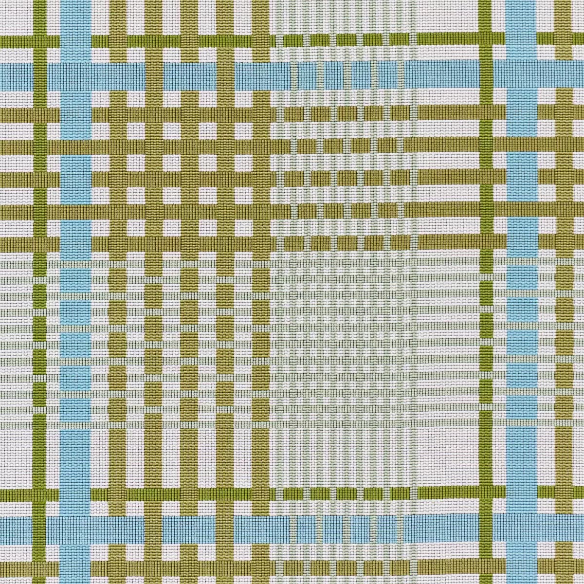 RESONANCE PLAID INDOOR/OUTDOOR_ VERDANT SKY