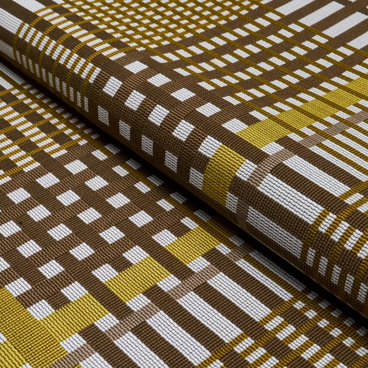 RESONANCE PLAID INDOOR/OUTDOOR_ MIMOSA GLOW