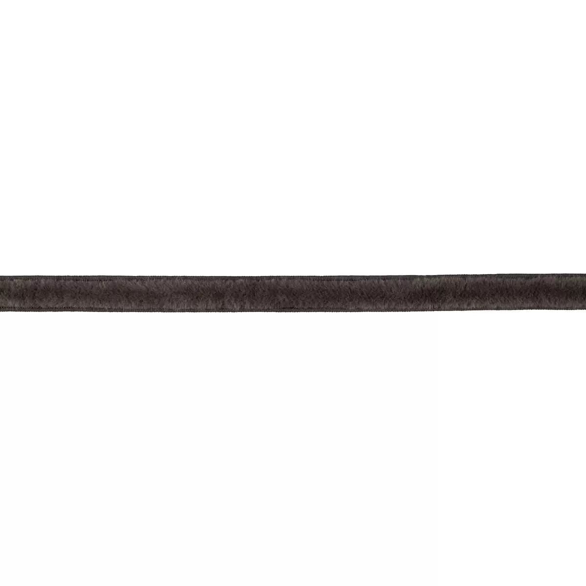 TIMBERLINE FAUX FUR TAPE_ BRUN