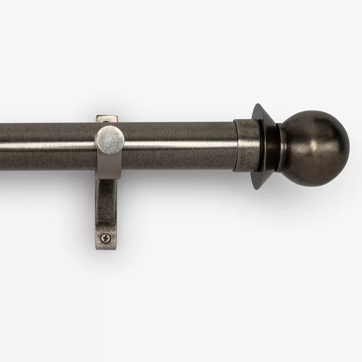 Blair 2" Finial_ ANTIQUE NICKEL (LACQUERED)