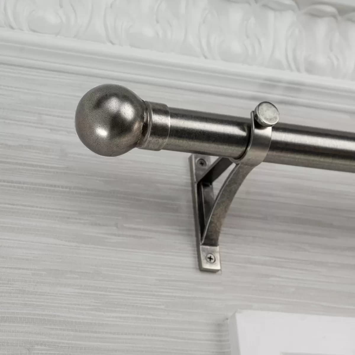 Allegra 2" Finial_ ANTIQUE NICKEL (LACQUERED)