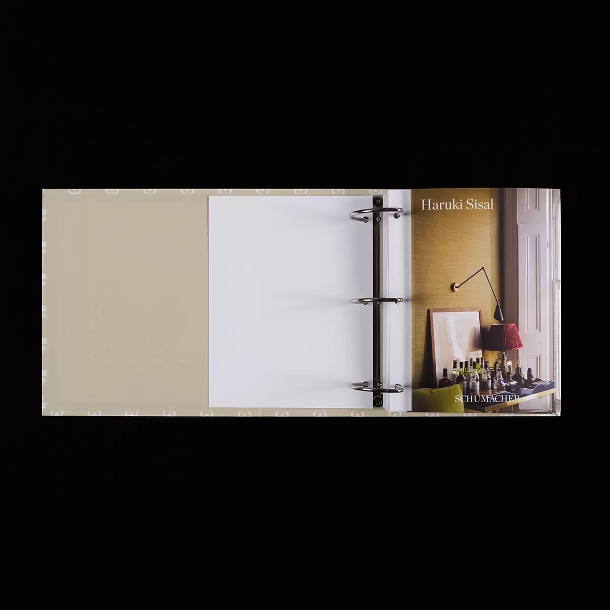Textured Wallcovering Sample Binder_ BEIGE