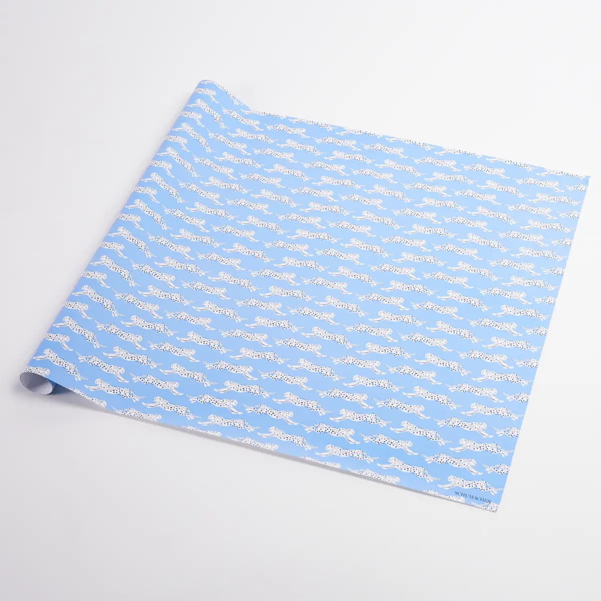 Leaping Leopards Wrapping Paper_ SKY