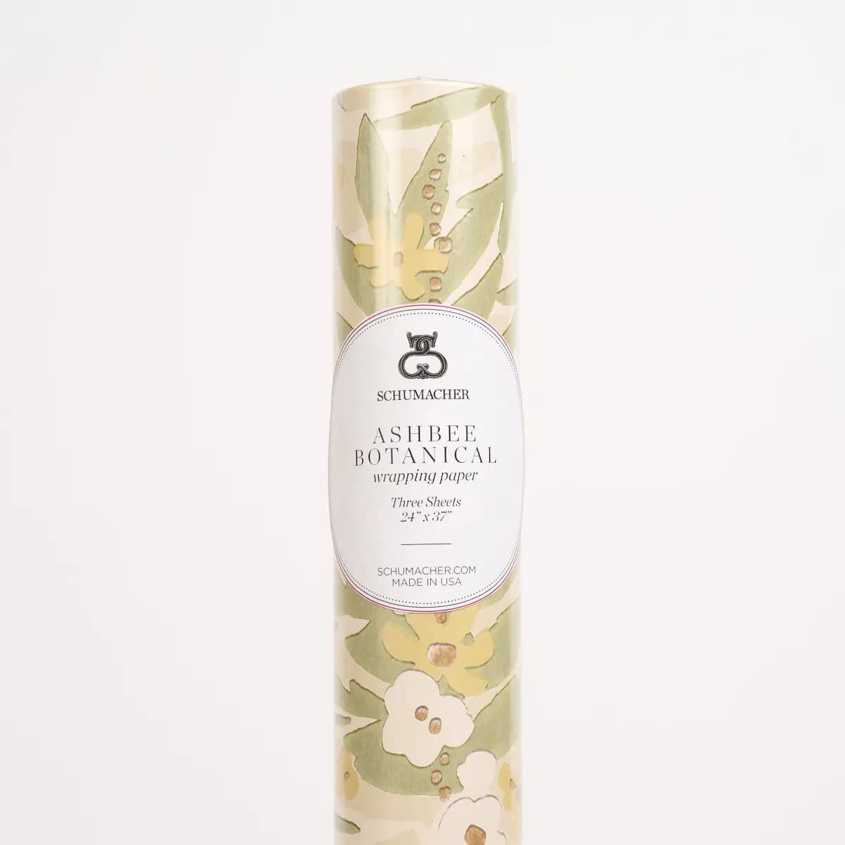 Ashbee Botanical Wrapping Paper_ CITRON