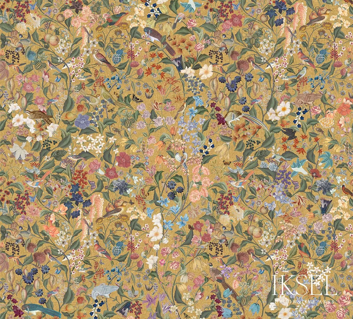 BLOOMING FANTASY_ CRACKLED GOLD