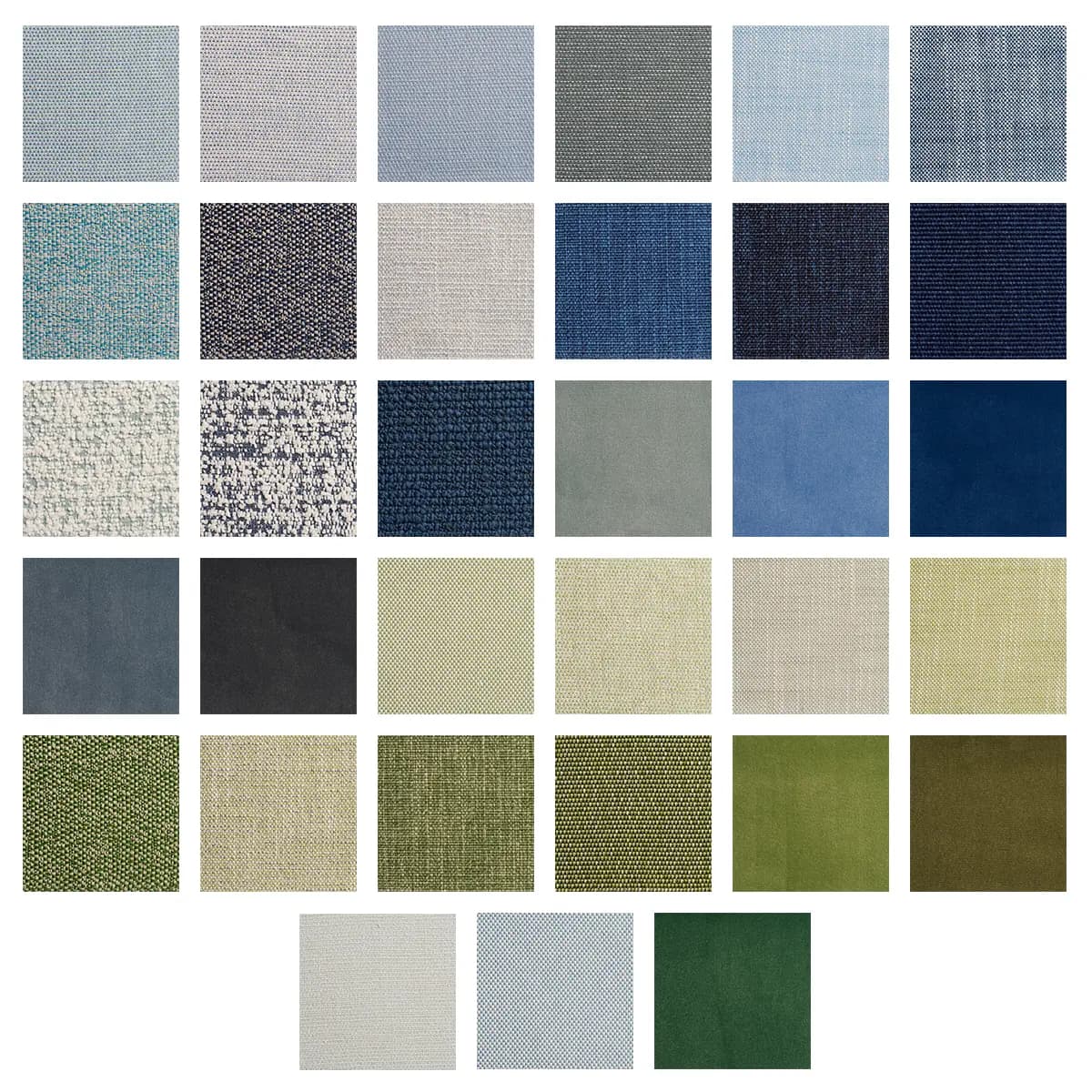 Indoor / Outdoor Ring Set_ BLUES & GREENS
