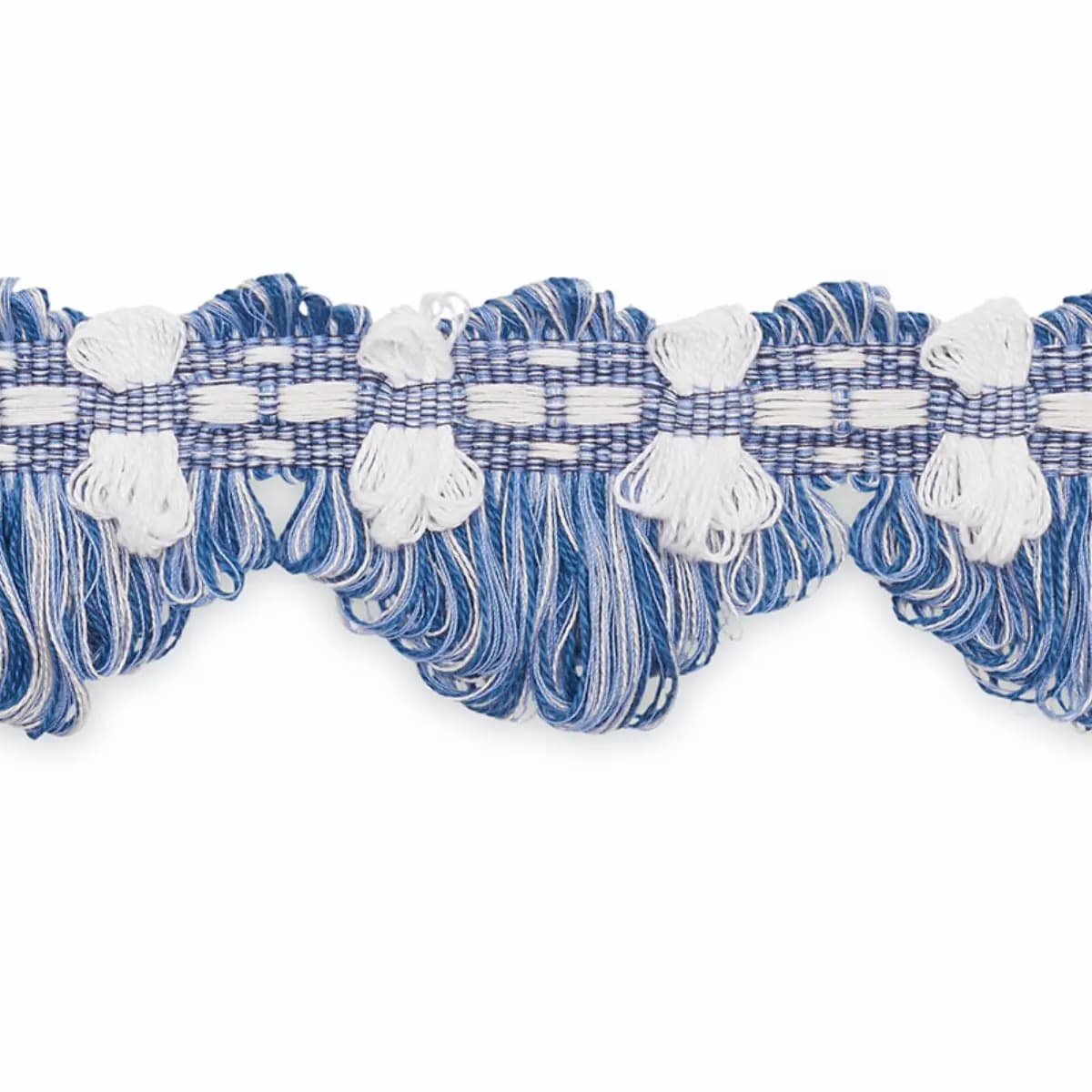 ANJELIQUE LOOP FRINGE_ COBALT/LAKE/WHITE MULTI