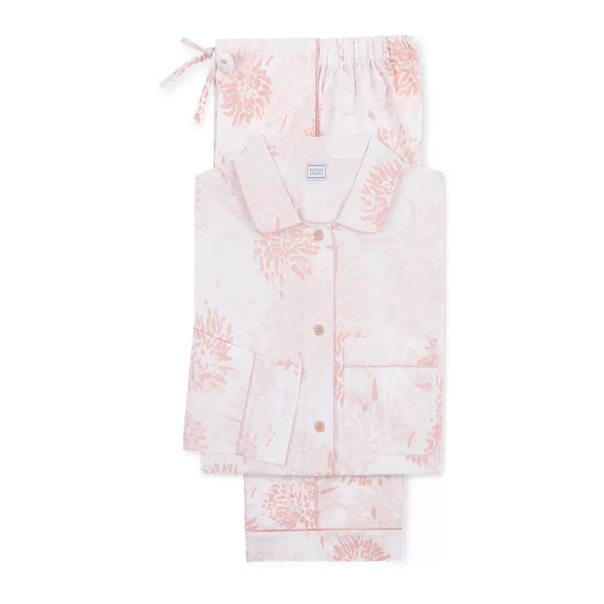 Chrysanthemum Pajama Set_ BLUSH