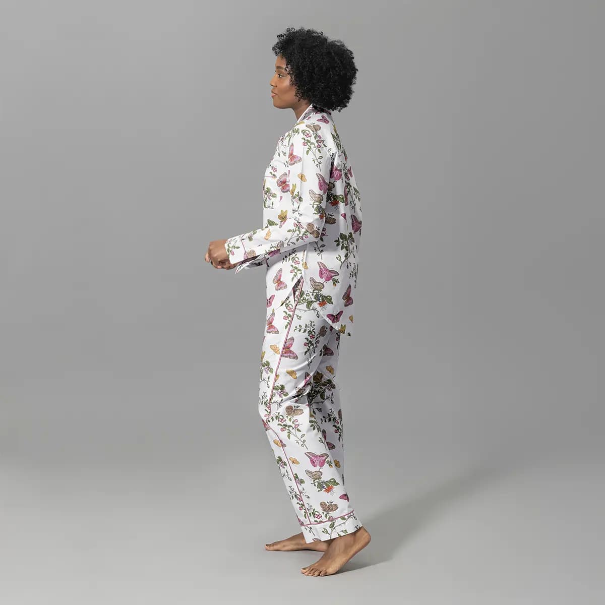 Baudin Butterfly Pajama Set_ PINK