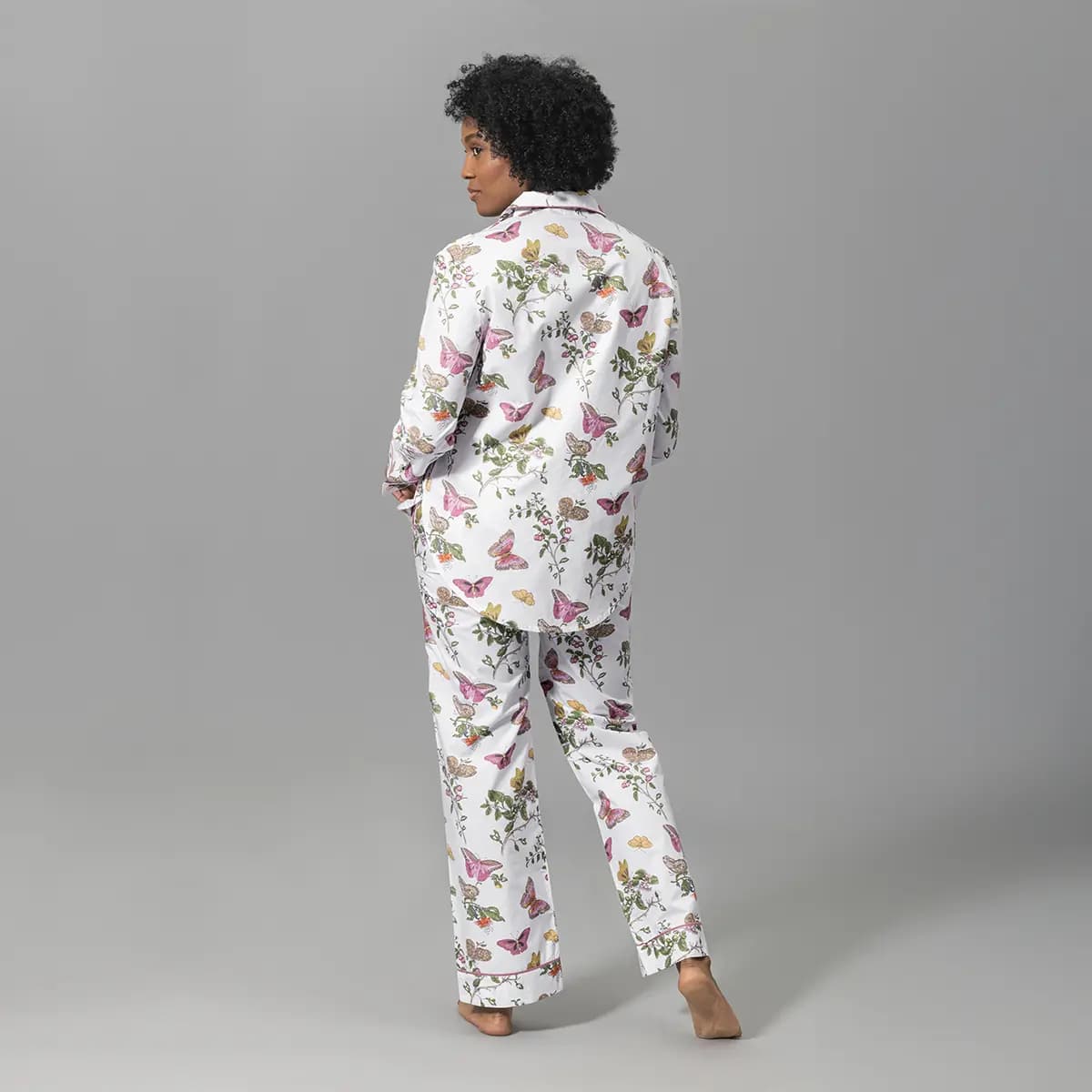 Baudin Butterfly Pajama Set_ PINK