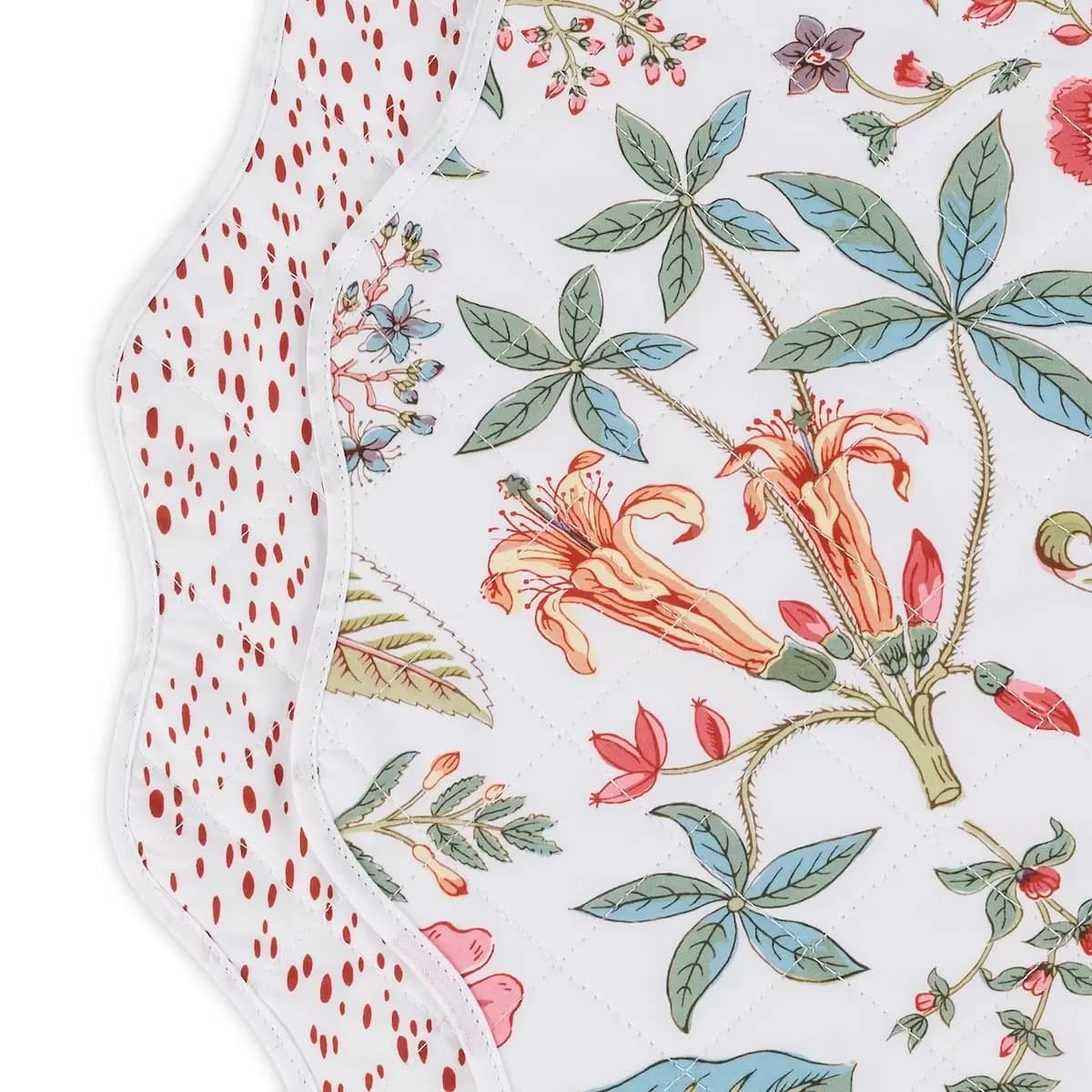 Pomegranate/Celine Placemat, Set of_ PINK/REDBERRY