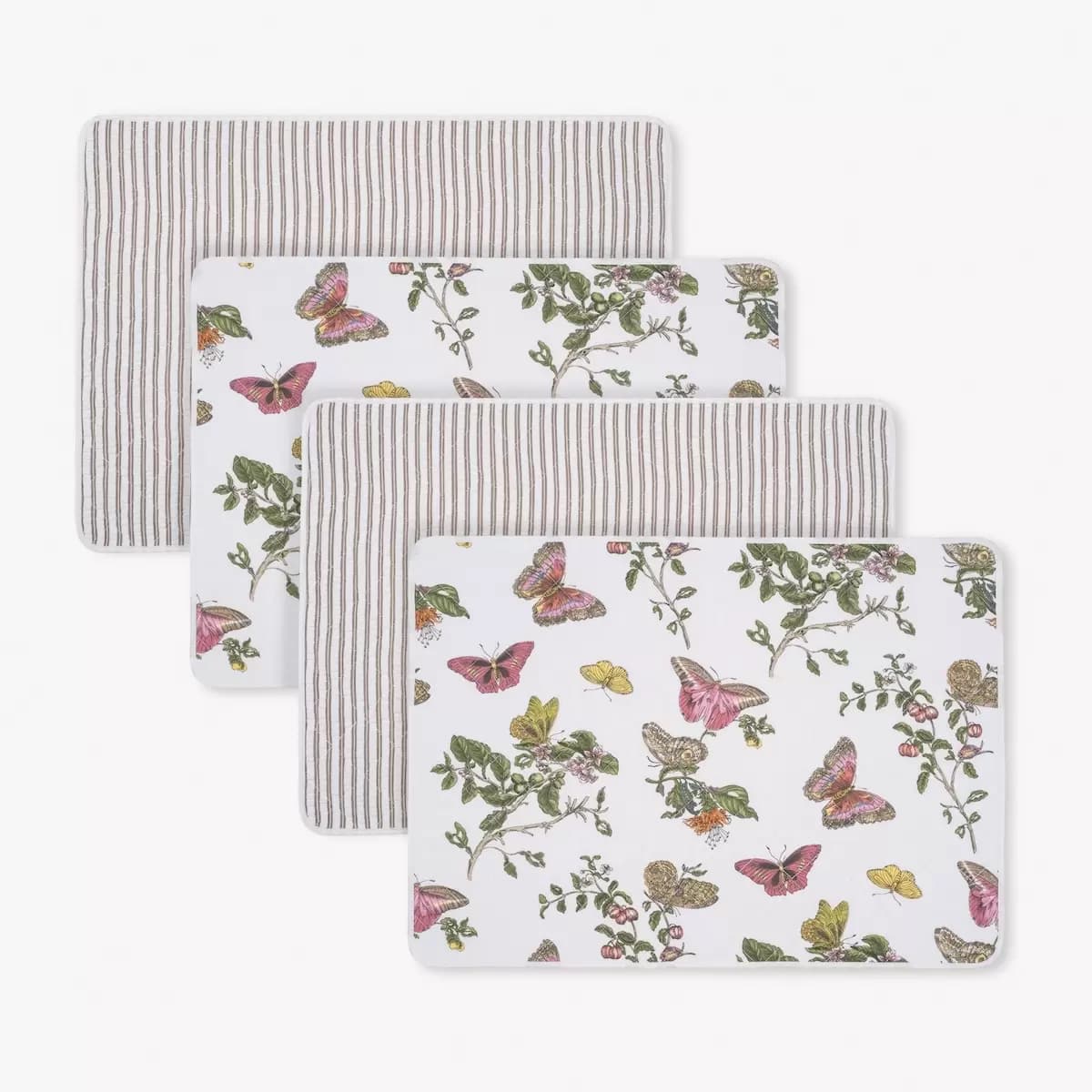 Baudin Butterfly/Matteo Placemat, S_ PINK/BARK