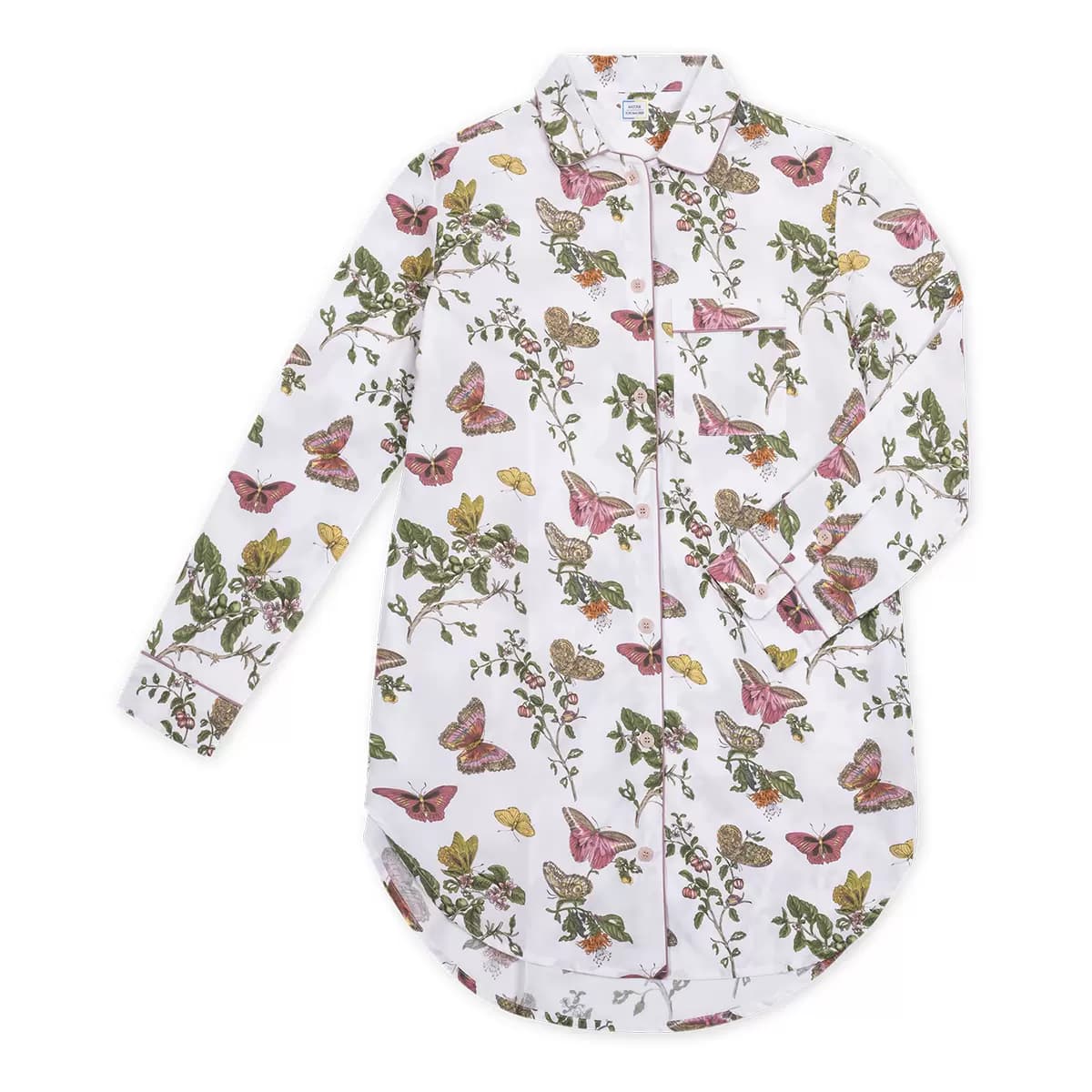 Baudin Butterfly Sleep Shirt_ PINK