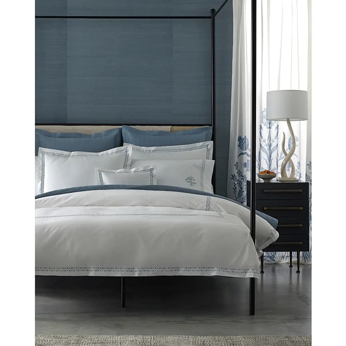 Prado Duvet Cover_ NICKEL