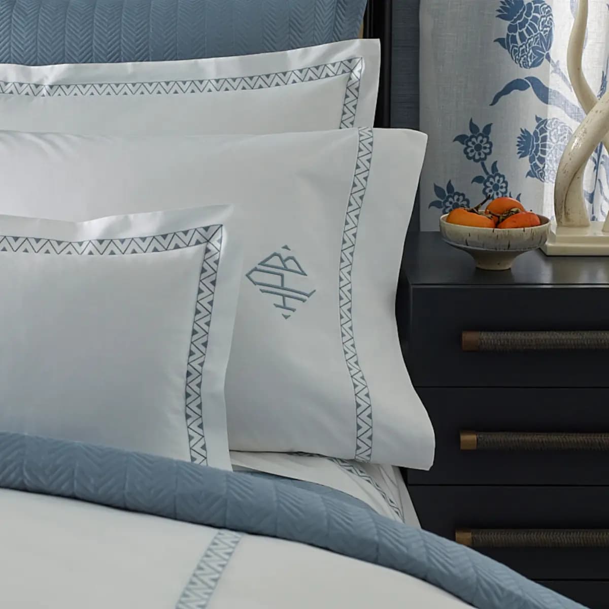Prado Duvet Cover_ NICKEL