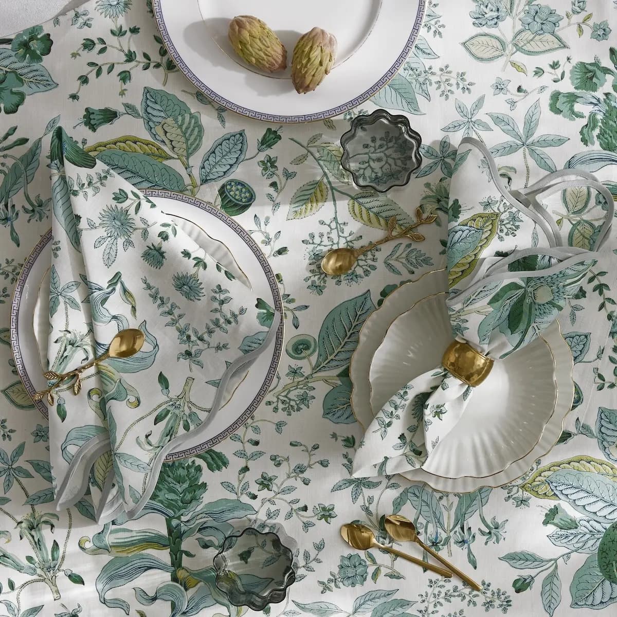 Pomegranate Napkin, Set of 4_ EMERALD