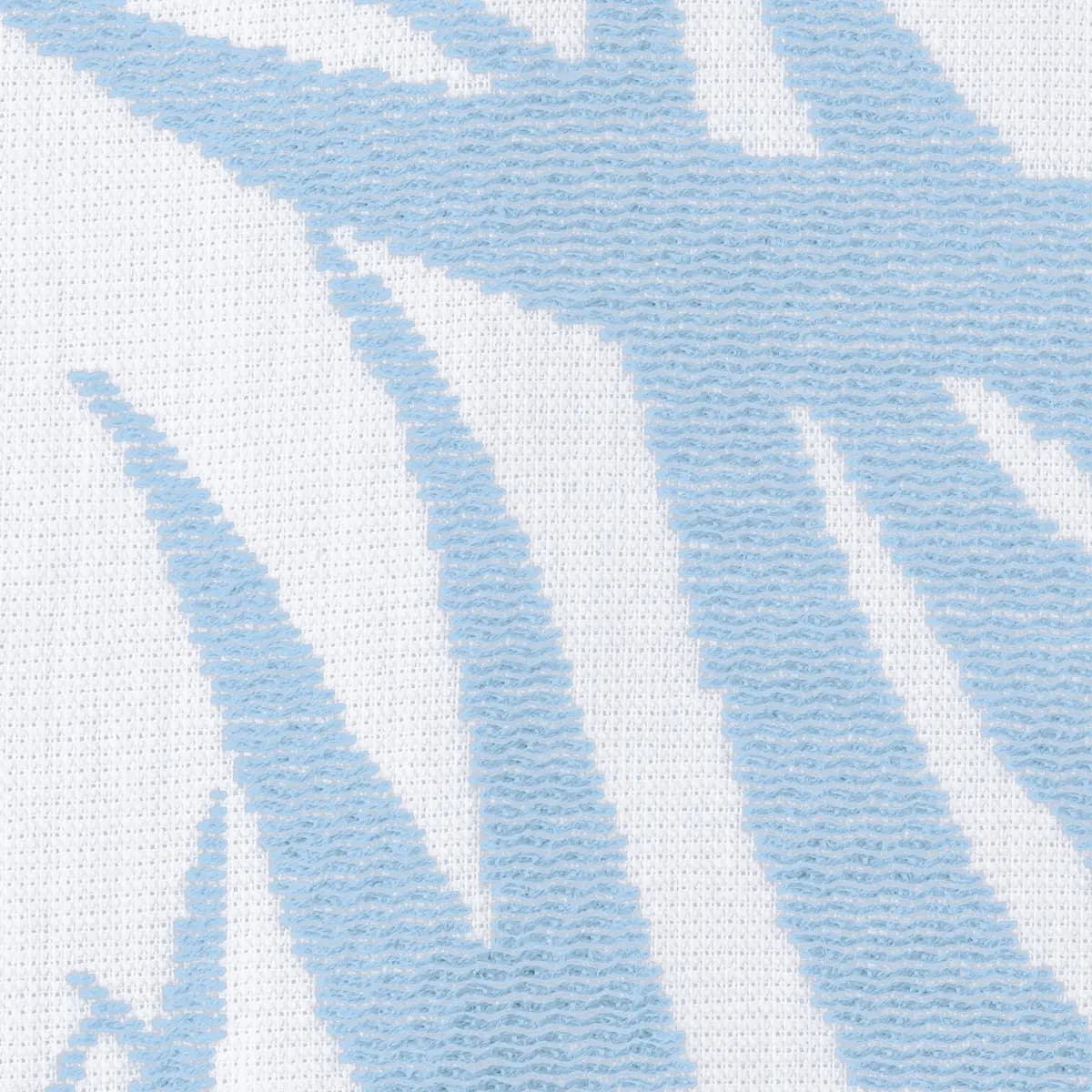 Zebra Palm Beach Towel_ POOL BLUE