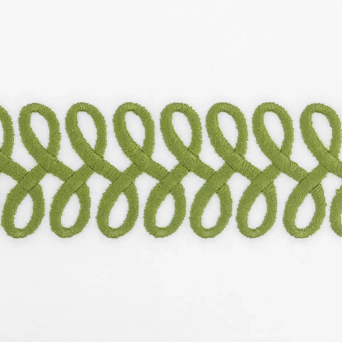 Astor Braid Duvet Cover_ GRASS