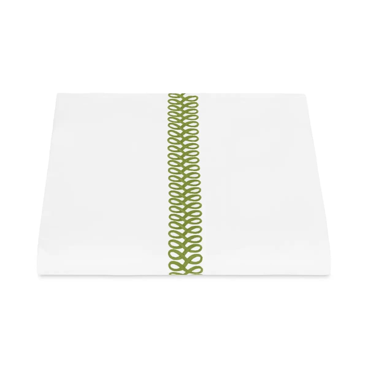 Astor Braid Duvet Cover_ GRASS