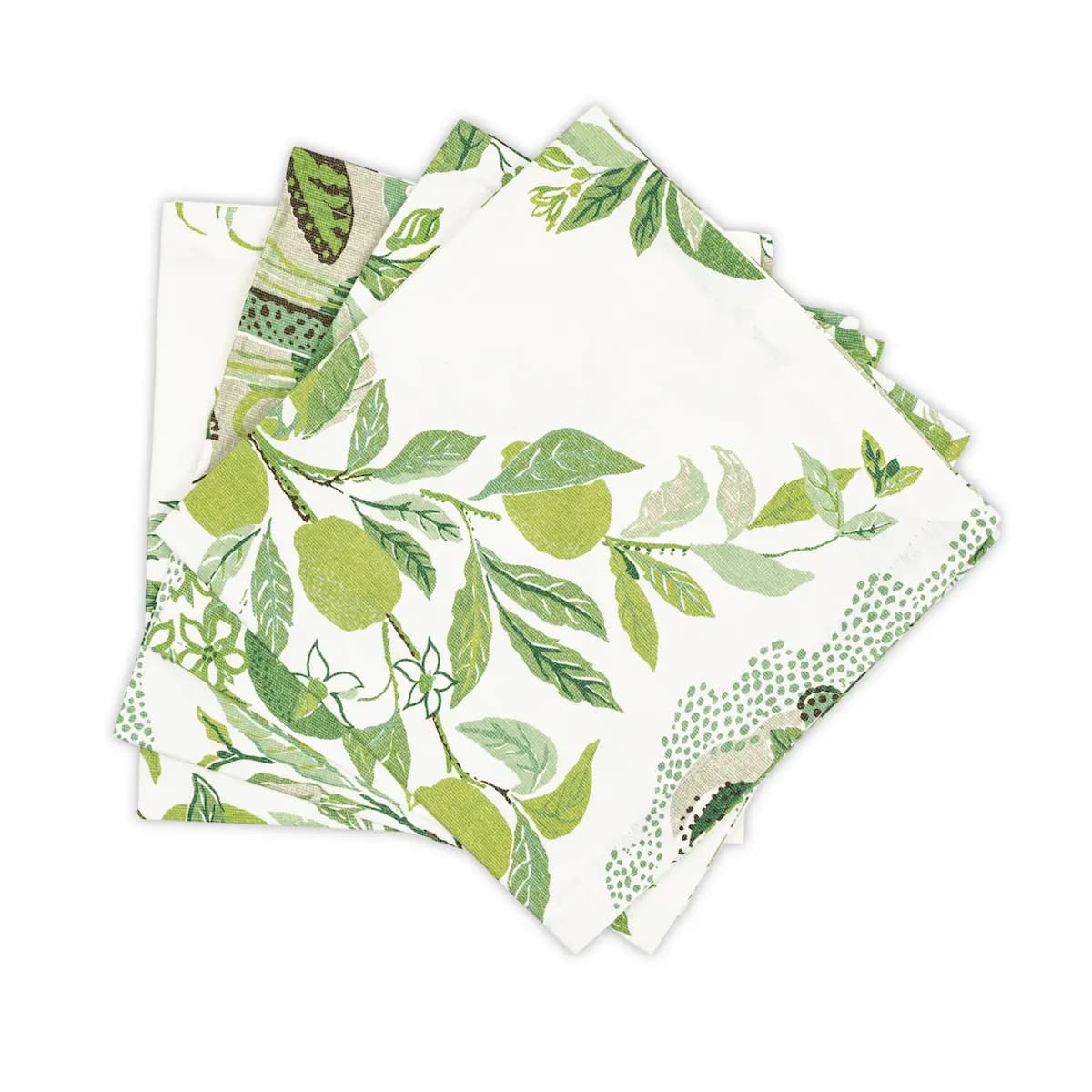 Citrus Garden Napkin, Set of 4_ GRASS