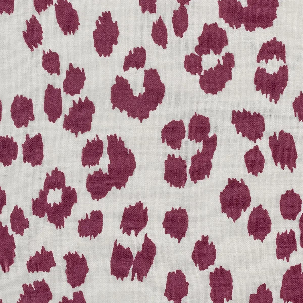 Iconic Leopard Tablecloth_ CRIMSON