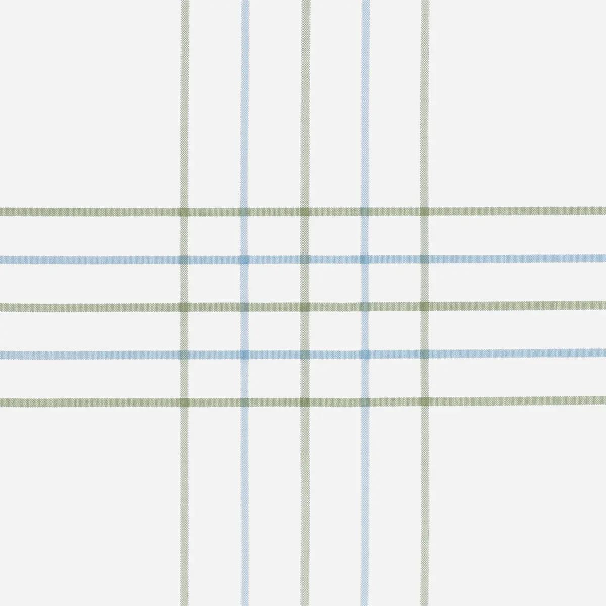 August Plaid Duvet Cover_ SEA