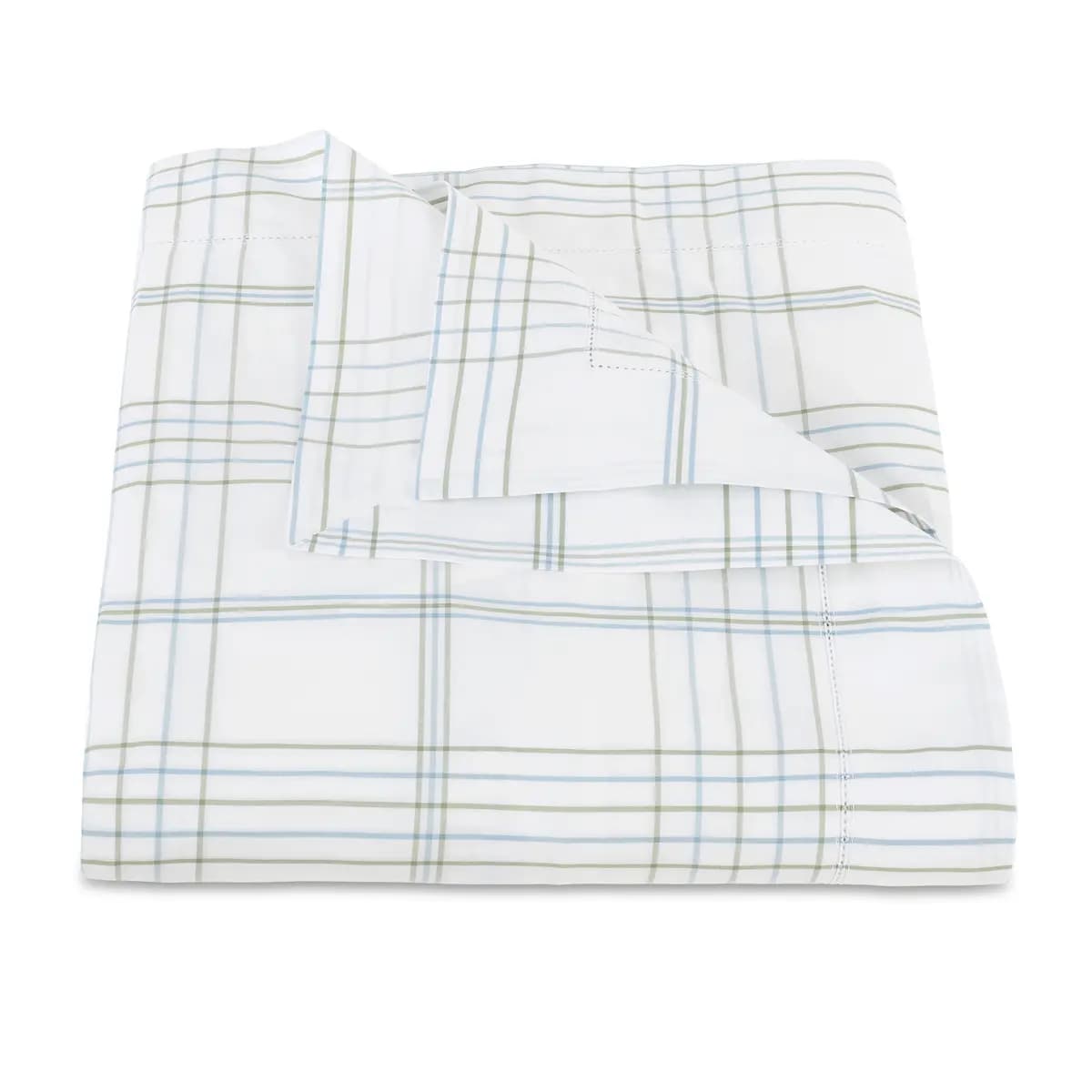 August Plaid Duvet Cover_ SEA