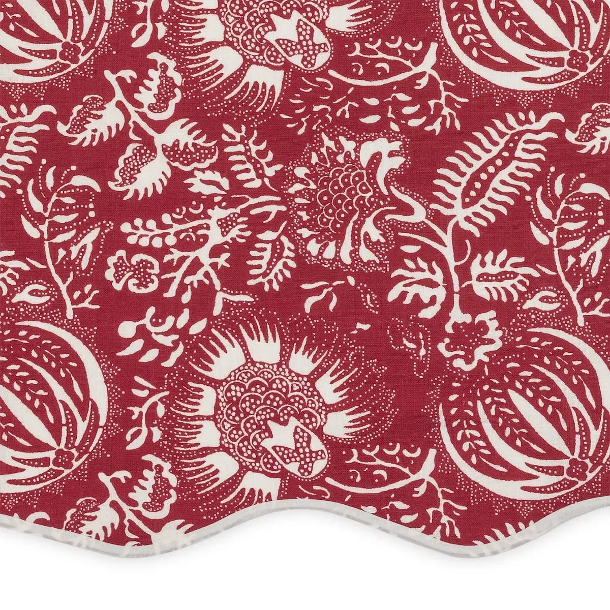 Granada Guest Towel, Set of 2_ SCARLET