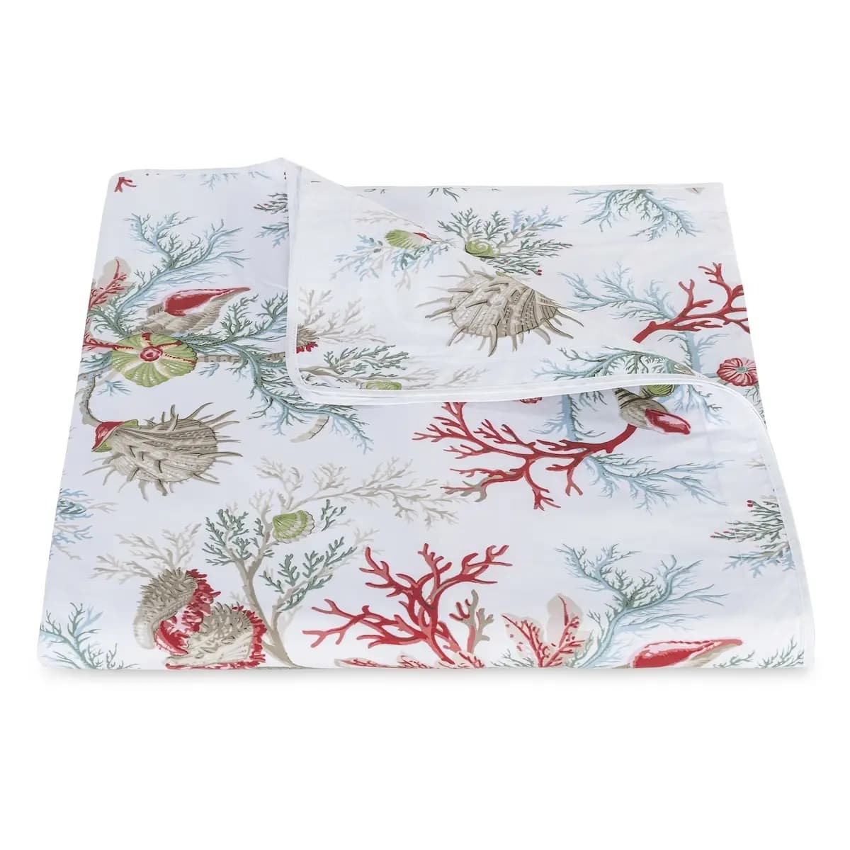 Del Tesoro Duvet Cover_ CORAL