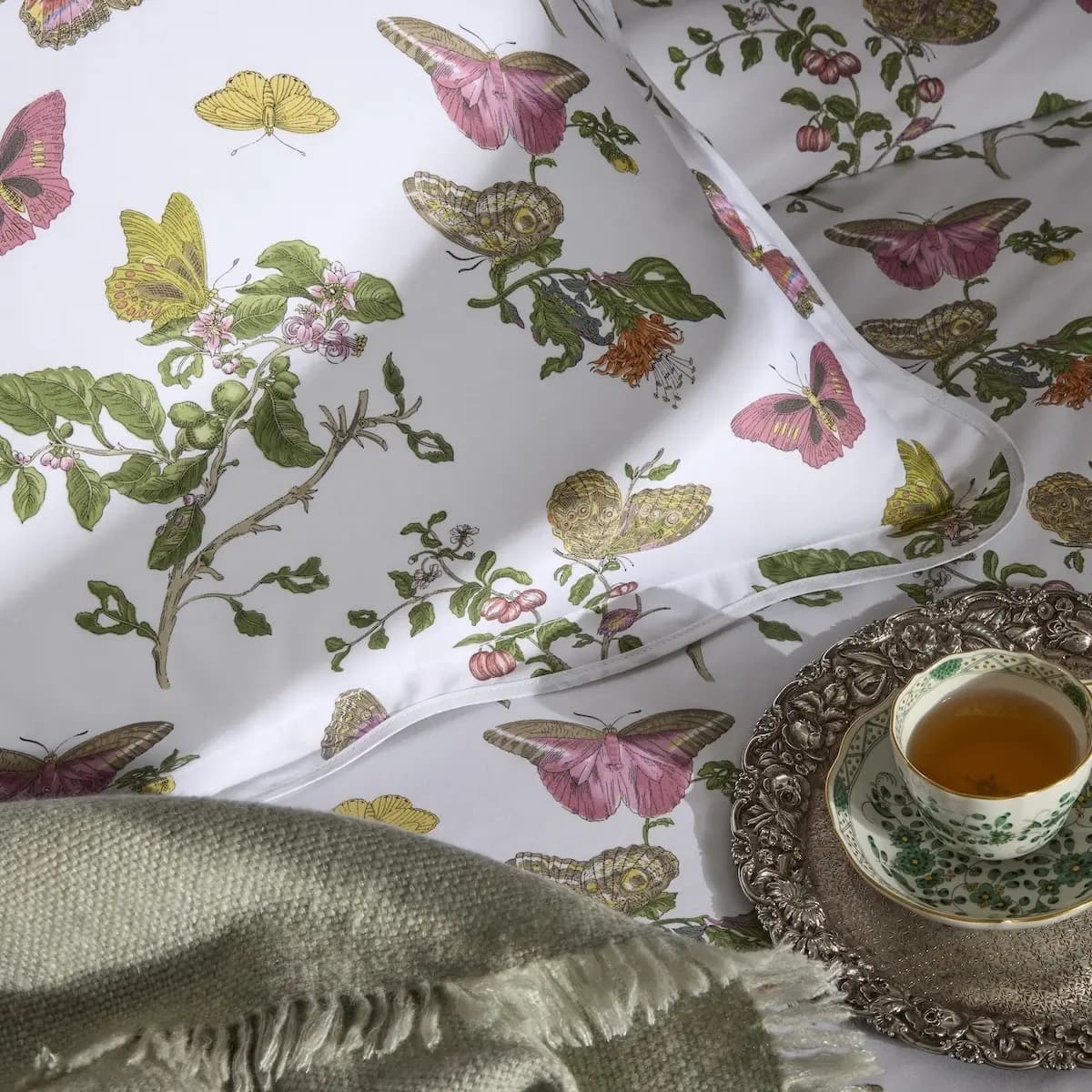 Baudin Butterfly Duvet Cover_ PINK