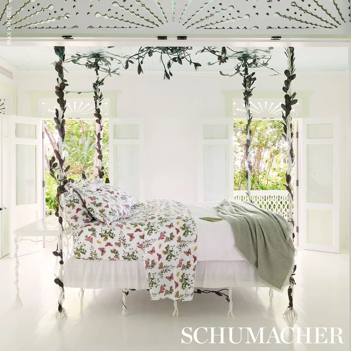 Baudin Butterfly Duvet Cover_ PINK