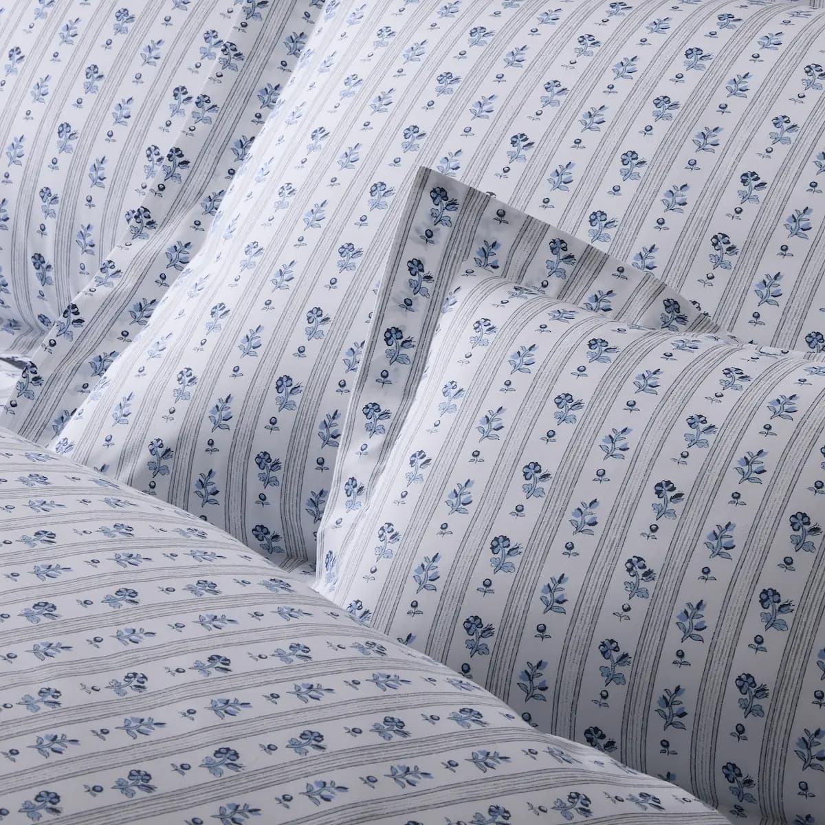 Cabanon Stripe Sham_ BLUE